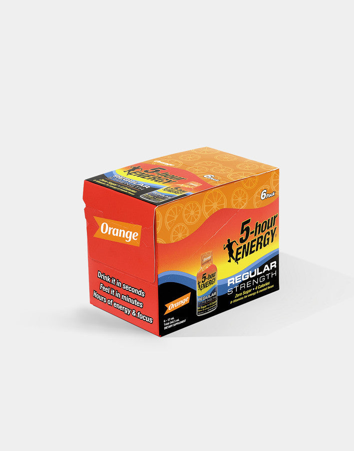 Regular Strength Orange 6s pack