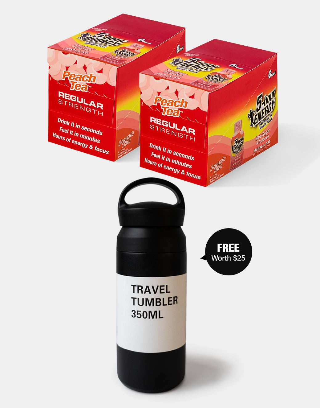 Vacay Essentials: Free 350ml Thermal Tumbler