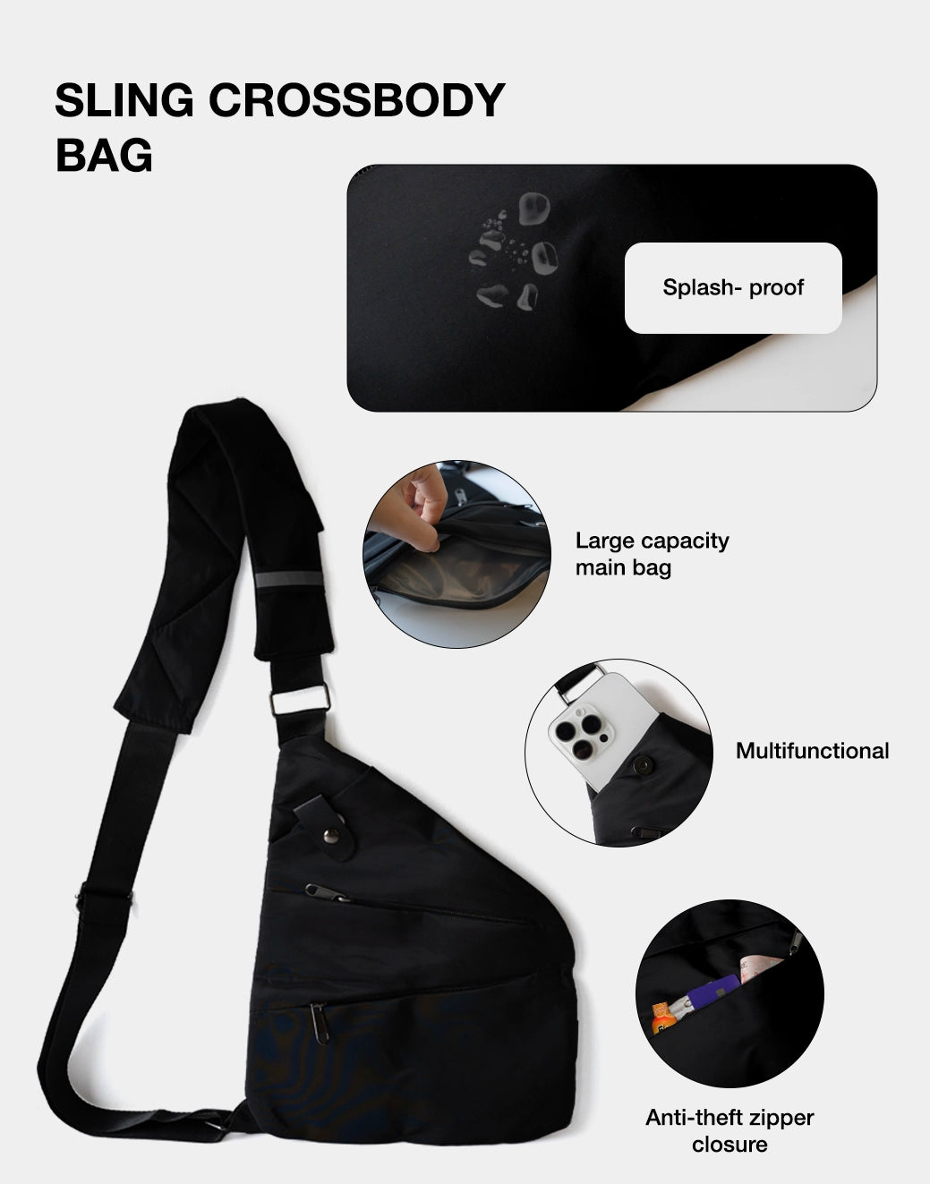 Outdoor Essentials: Crossbody Sling Bag