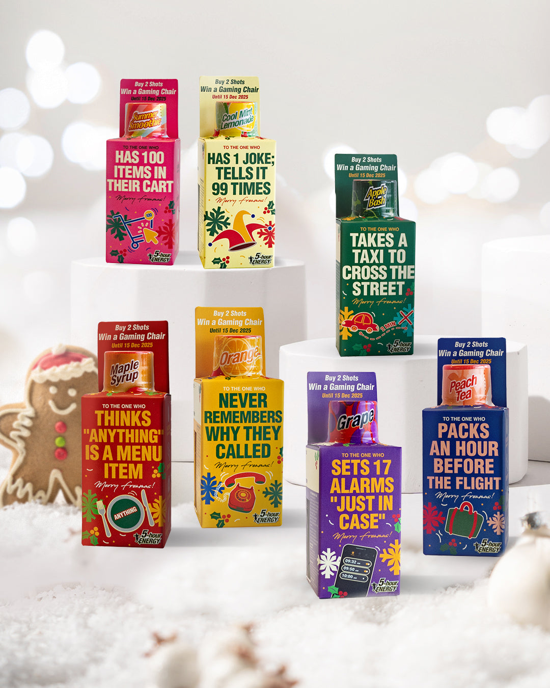 Merry Frenmas Gift Pack (4 Shots)