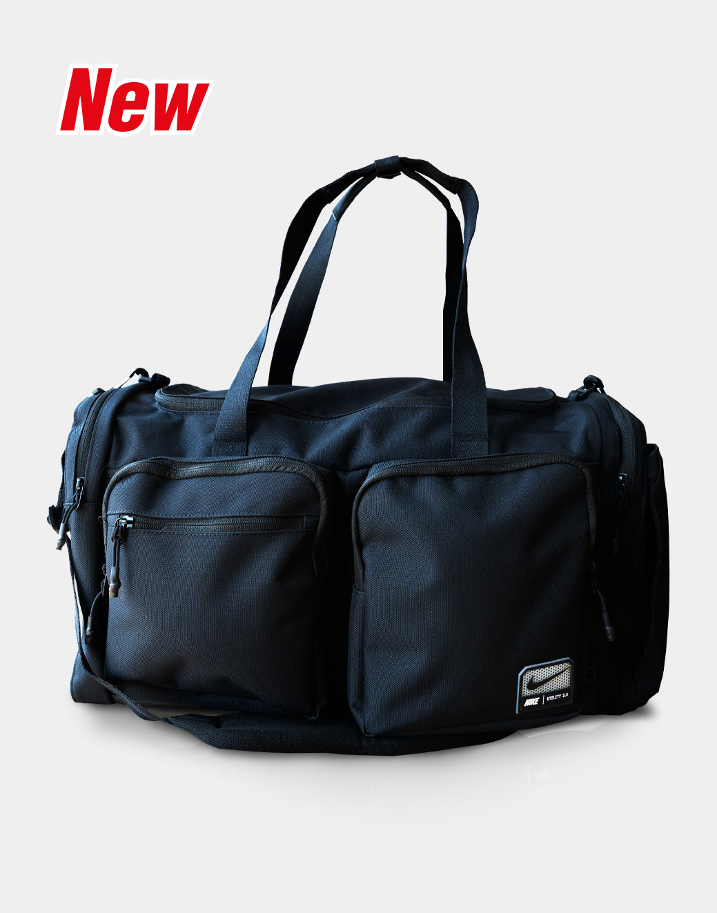 Nike x 5HE Utility Power Duffel Bag (Black)