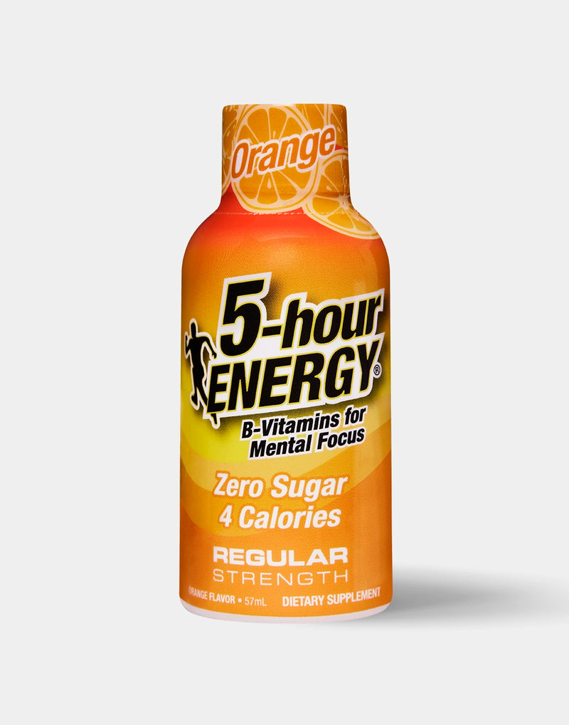 Regular Strength Orange 6s Energy Shot Pack