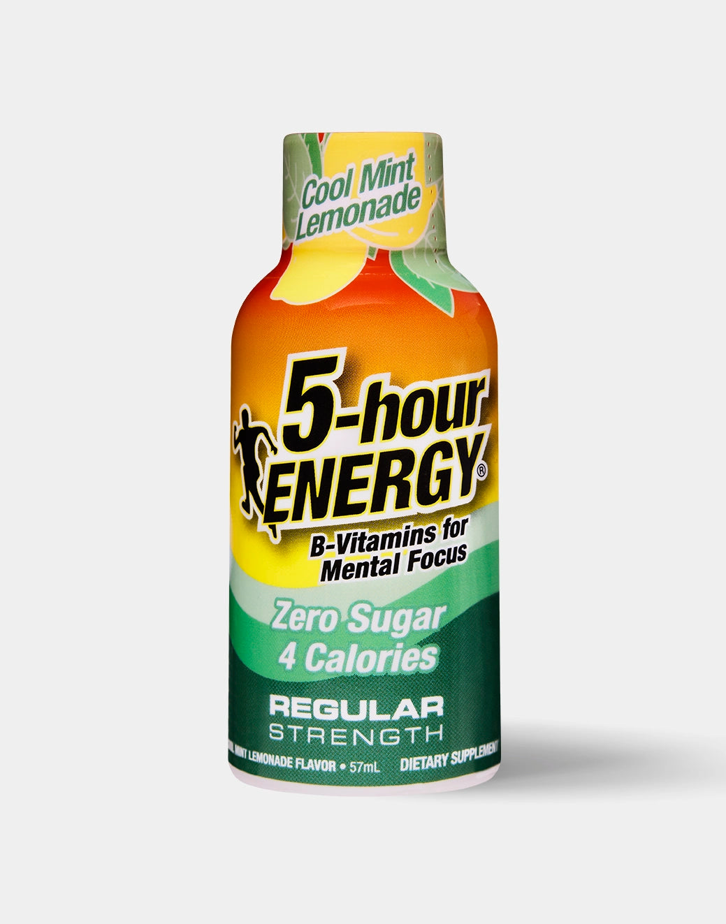 Regular Strength Cool Mint Lemonade 4s Energy Shot Pack