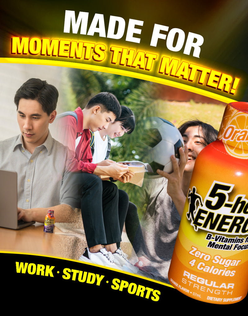 Regular Strength Cool Mint Lemonade 4s Energy Shot Pack